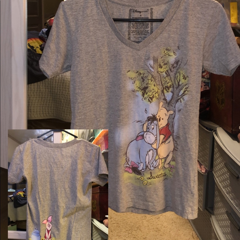 Pooh Bear + Piglet V Neck